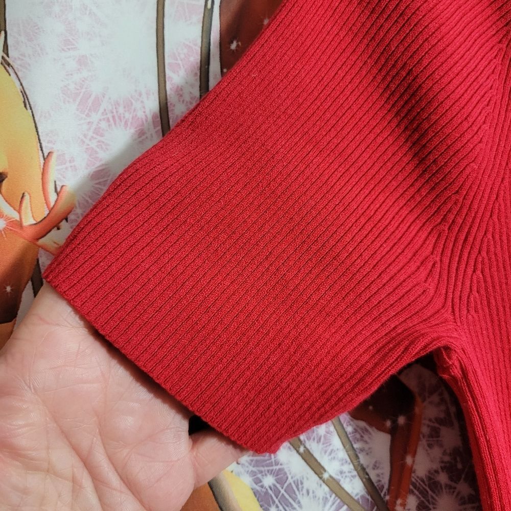Womens Red Top - Picture 7 of 9